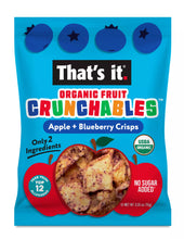 Load image into Gallery viewer, That’s it. Crunchables Organic Fruit Crisps