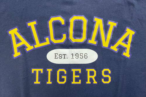 Alcona Established Navy Tee Short Sleeve