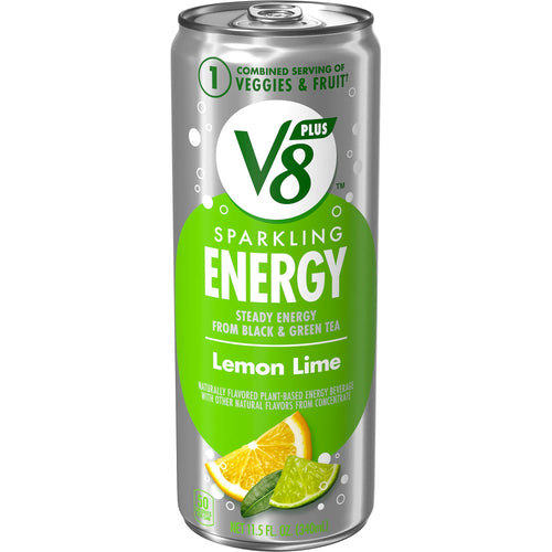 V8 Sparkling Energy Lemon Lime