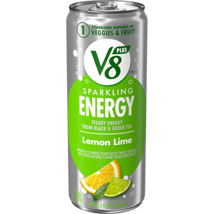 V8 Sparkling Energy Lemon Lime