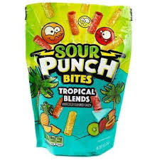 Sour Punch Bites Tropical Blends