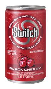 Switch Sparkling Black Cherry Juice